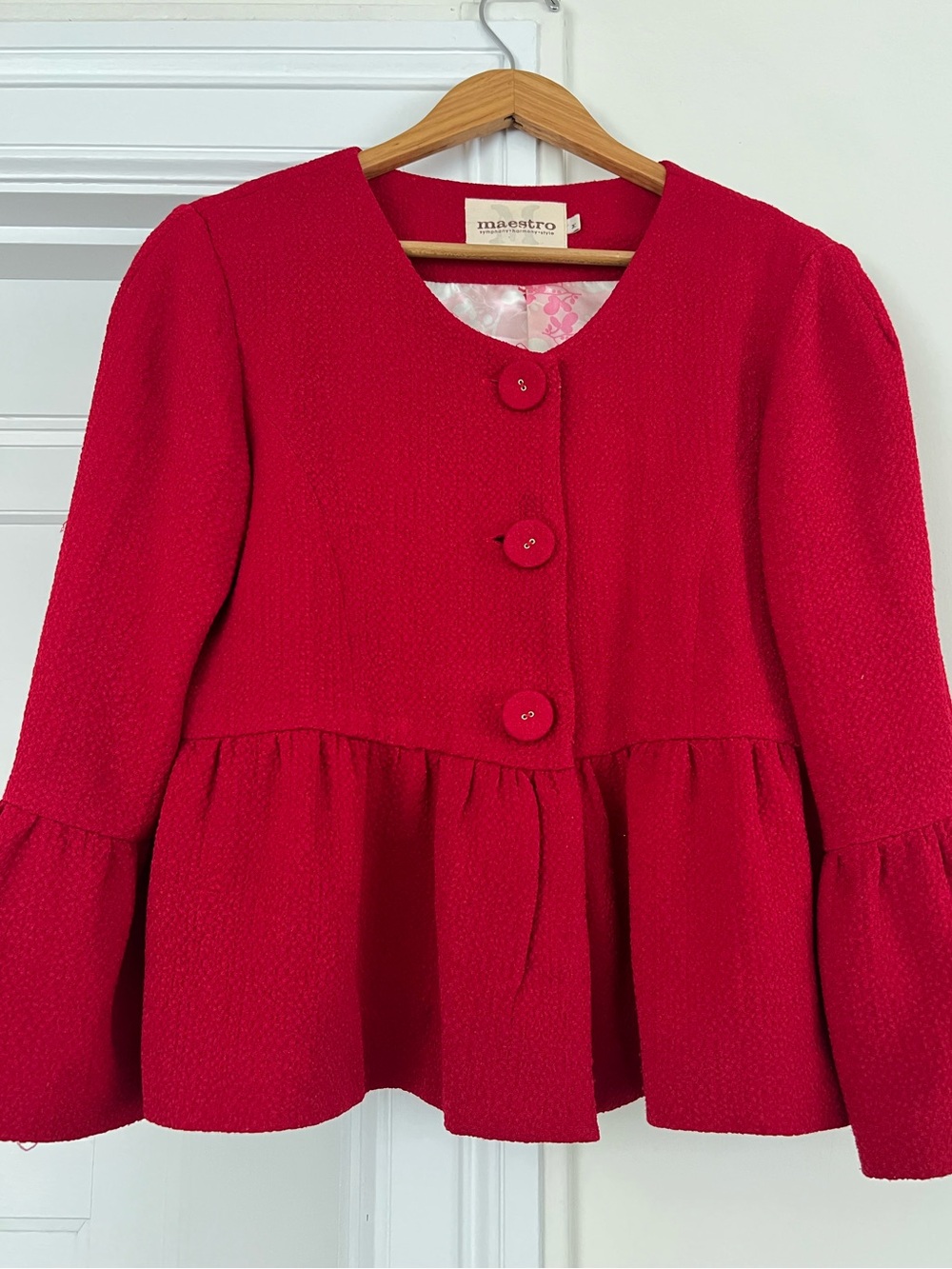Maestro Red Blazer